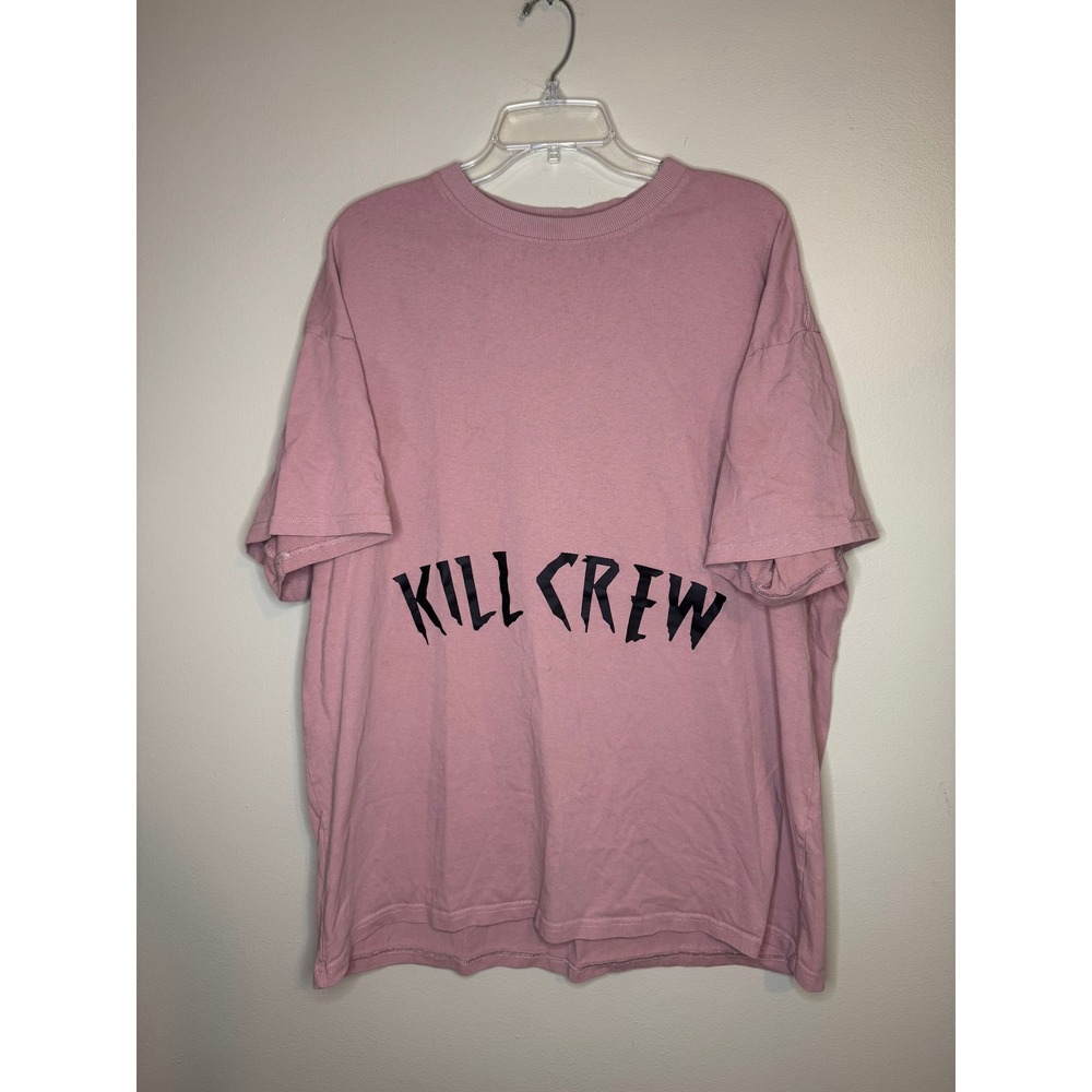 Kill Crew Porrada Series Vol 1 Pink Graphic TShirt Men Medium Heavyweight Cotton